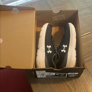 Under Armour Athletic Shoes in Black and White